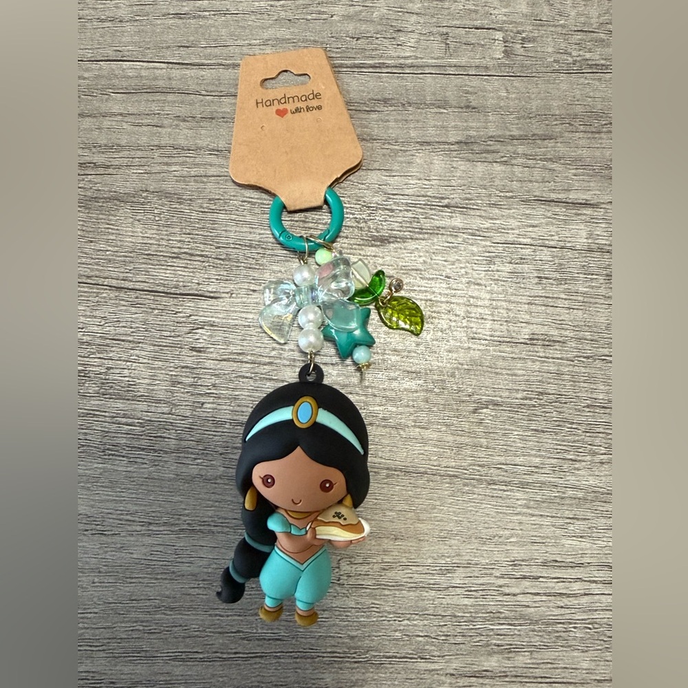 Handmade Jasmine keychain